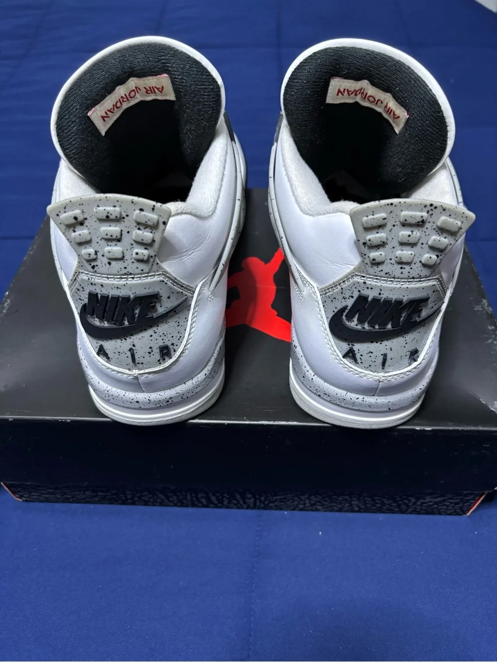 Jordan 4 Retro OG White Cement 2025 Size 12